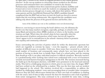 Dealing with the BNP and other radical groups