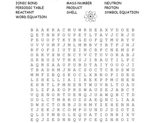 AQA C1 new spec wordsearches