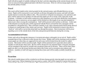 Paris Risk Assessment