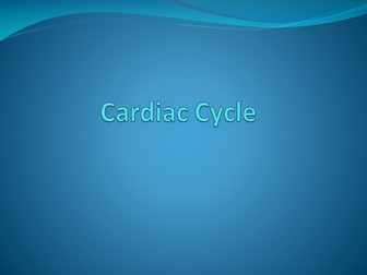 The Cardiac Cycle