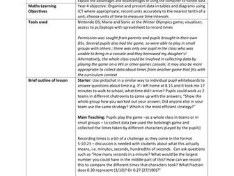 Mario and Sonic Maths