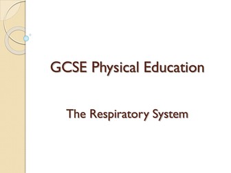 Edexcel GCSE PE - Topic 1.2.3