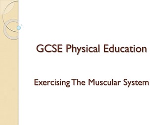 Edexcel GCSE PE - Topic 1.2.4