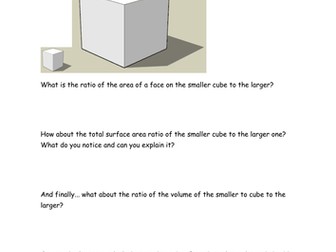 Ratio - Cube Problem