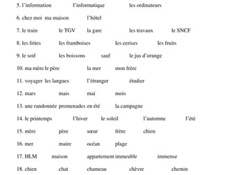 GCSE revision - commonly used catch-outs