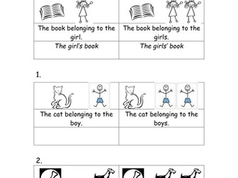 Possessive apostrophes