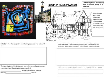 Hunderwasser Cover Lesson