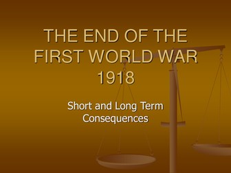 Aftermath of World War I