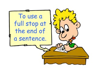 Year 1 writing targets