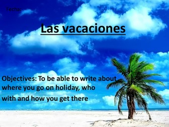 Las vacaciones
