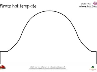 Pirate Hat Template