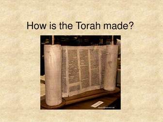 How the Torah is made.