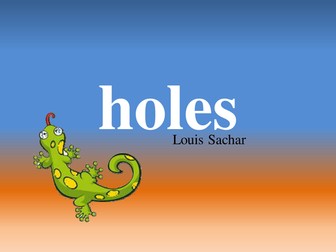 Holes Questions Powerpoint (Chapters 1 to 20)