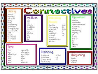 Connectives mat