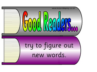 Good readers - English posters