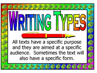 Writing Types