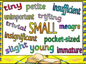 Synonyms for common adjectives