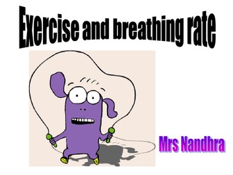 Exercise and breathing rate