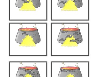 Spell making by adding two more to the cauldons