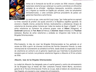 Las Brigadas Internacionales