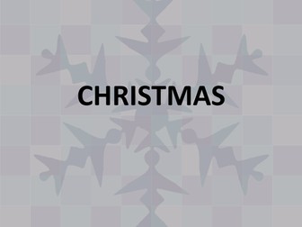 Christmas Assembly Powerpoint