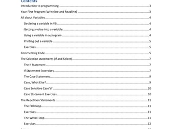 Visual Basic Programming Guide