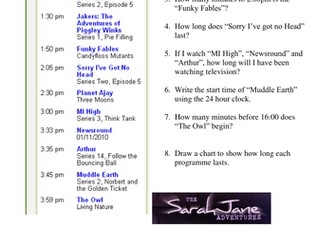 How long are TV programmes?