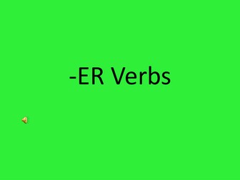 -er verbs