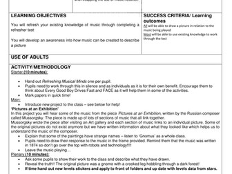 Music and Pictures LP1