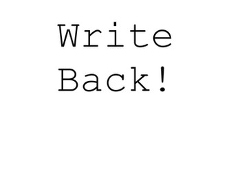 Write a formal letter to your Year 6 teacher