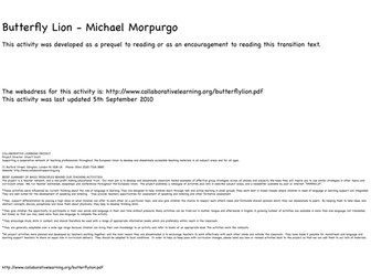 Trench Warfare, Butterflies  and White Lions