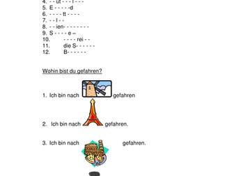 Wo bist du gefahren?