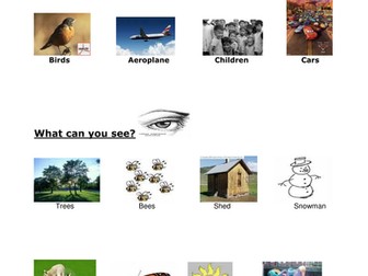 Sensory Walk tick sheet