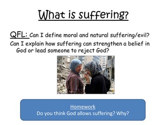 What is evil & suffering?