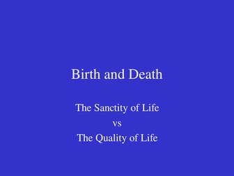 Birth and Death
