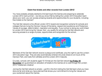 Claim free tickets & other rewards from London2012