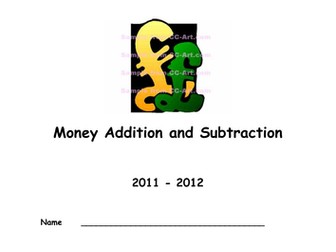 GCSE Maths: addition and Subtraction worksheet