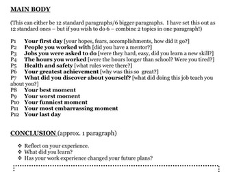 Writing Framework