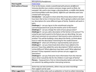 Victorians and Voicethread