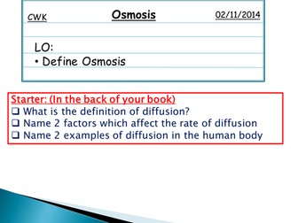 Osmosis Powerpoint