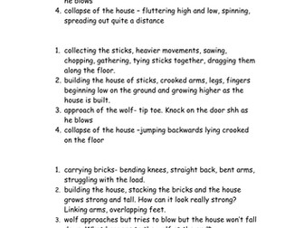 The three little pigs