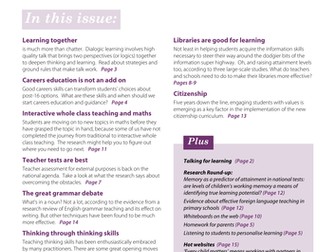 Research - the impact of teaching thinking