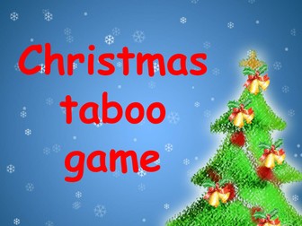Christmas taboo game