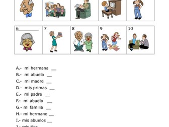 La familia - varios juegos