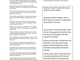 Christmas on the front line