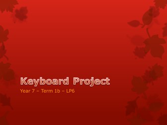 Keyboard Project LP5
