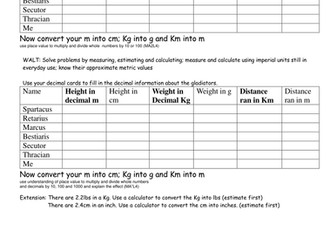 converting measurements