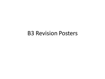 B3 Revision