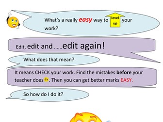 How To Edit Your Work