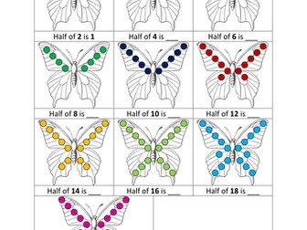 Halves on Butterflies.